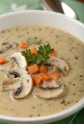 Creamy Chicken And Mushroom Soup Recipe