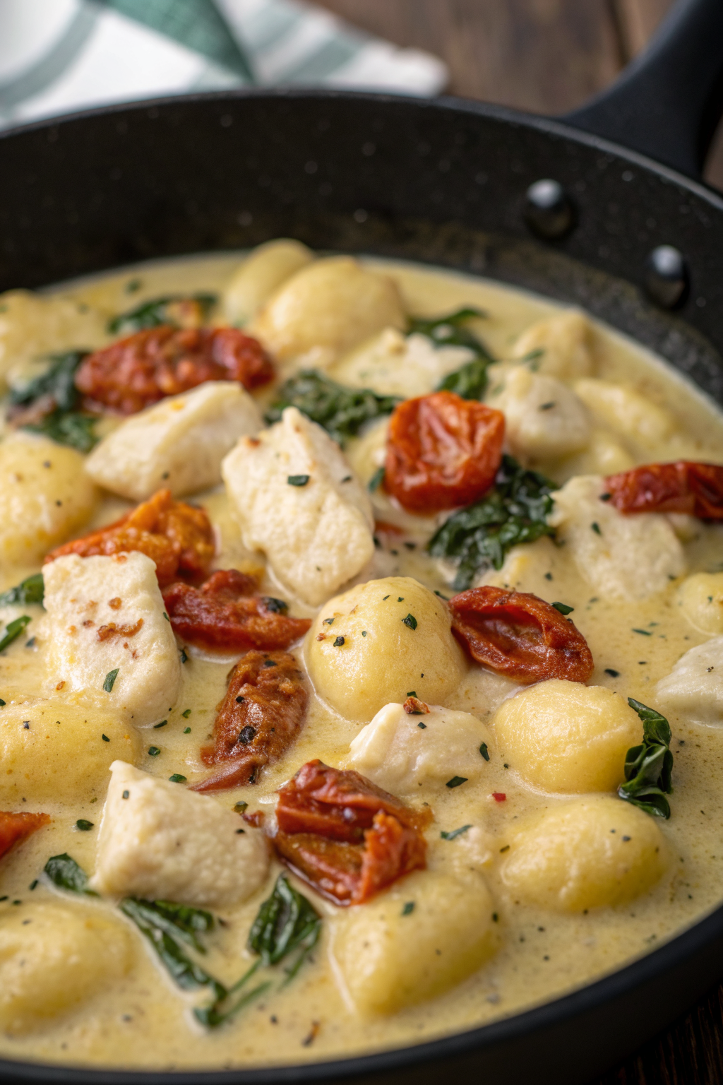 Creamy Chicken Gnocchi Recipe