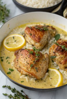 Creamy Lemon Butter Chicken Recipe