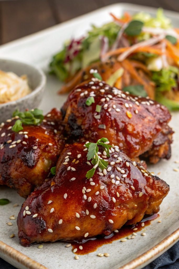 Crispy Hoisin Chicken Thighs Recipe