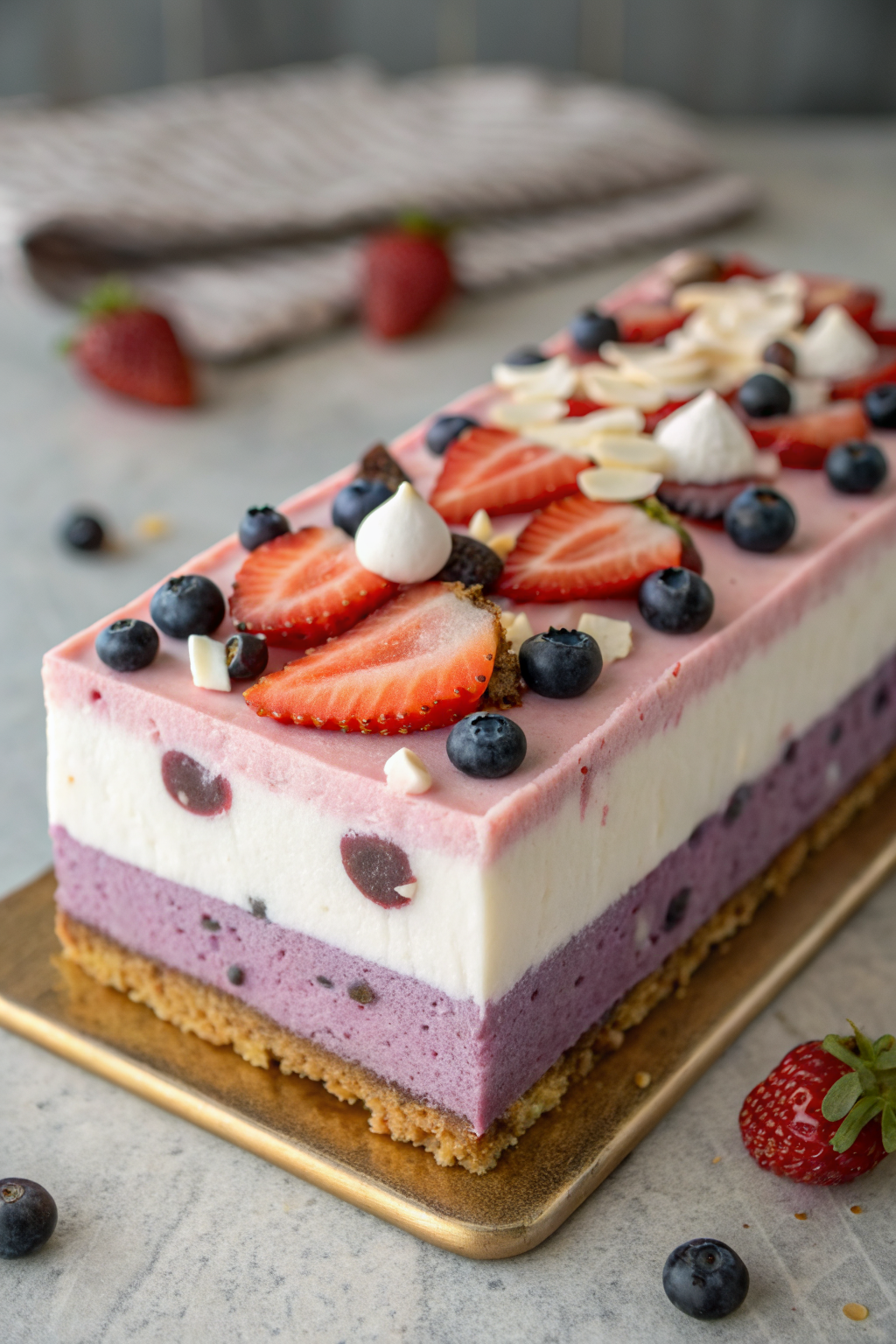 Easy Berry Dessert Lasagna Recipe