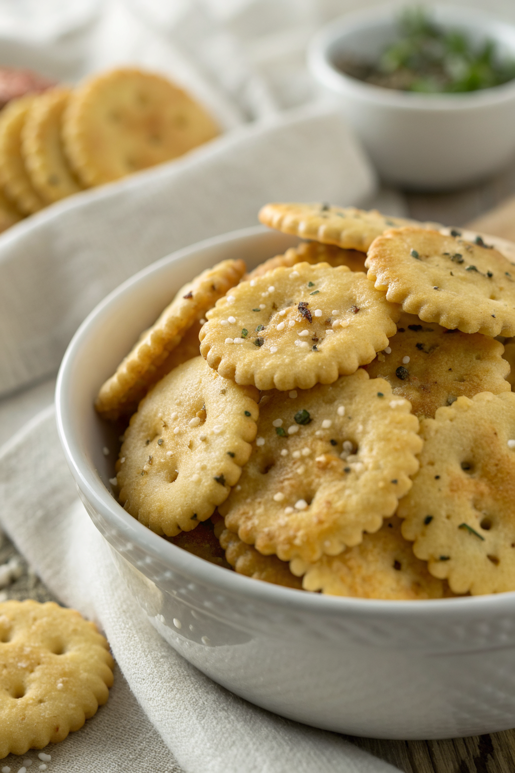 Garlic Bread Ritz Snacks Recipe