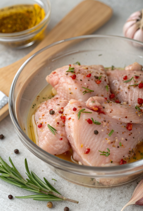Garlic Lemon Boneless Skinless Chicken Thighs Recipe