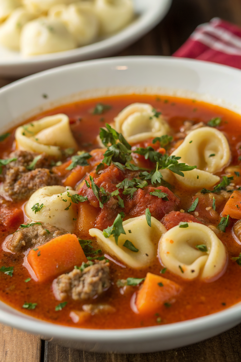 Healthy Tortellini Soup Recipe