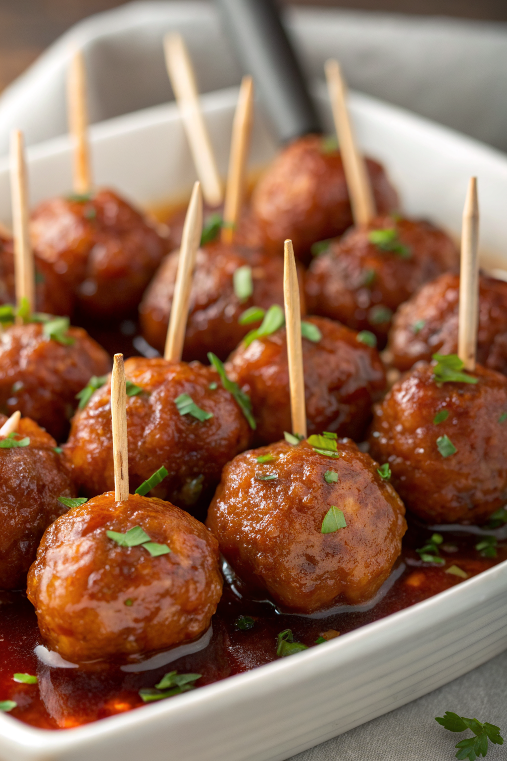 Honey Garlic Meatballs Recipe