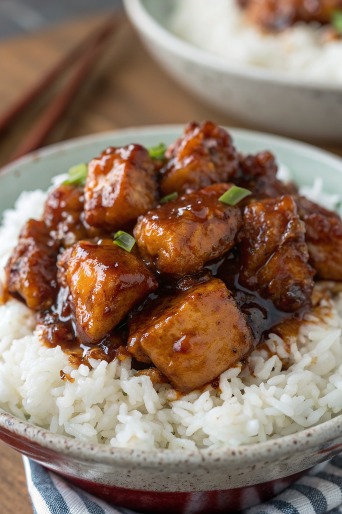 Honey Garlic Slow Cooker Chicken Thighs Recipe
