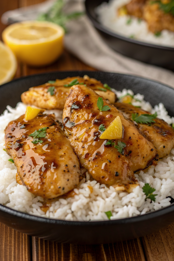 Honey Lemon Garlic Chicken Recipe