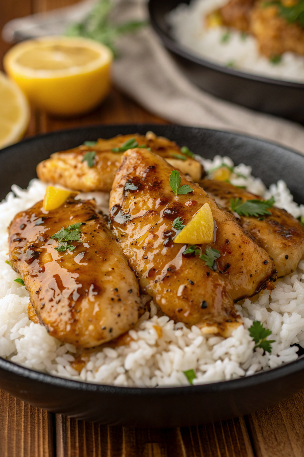 Honey Lemon Garlic Chicken Recipe