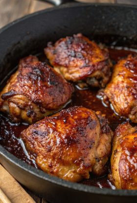 Honey Soy Chicken Thighs Recipe