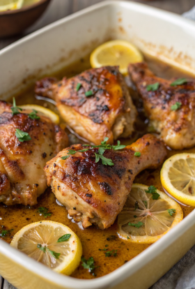 Lemon Pepper Chicken Thighs Recipe