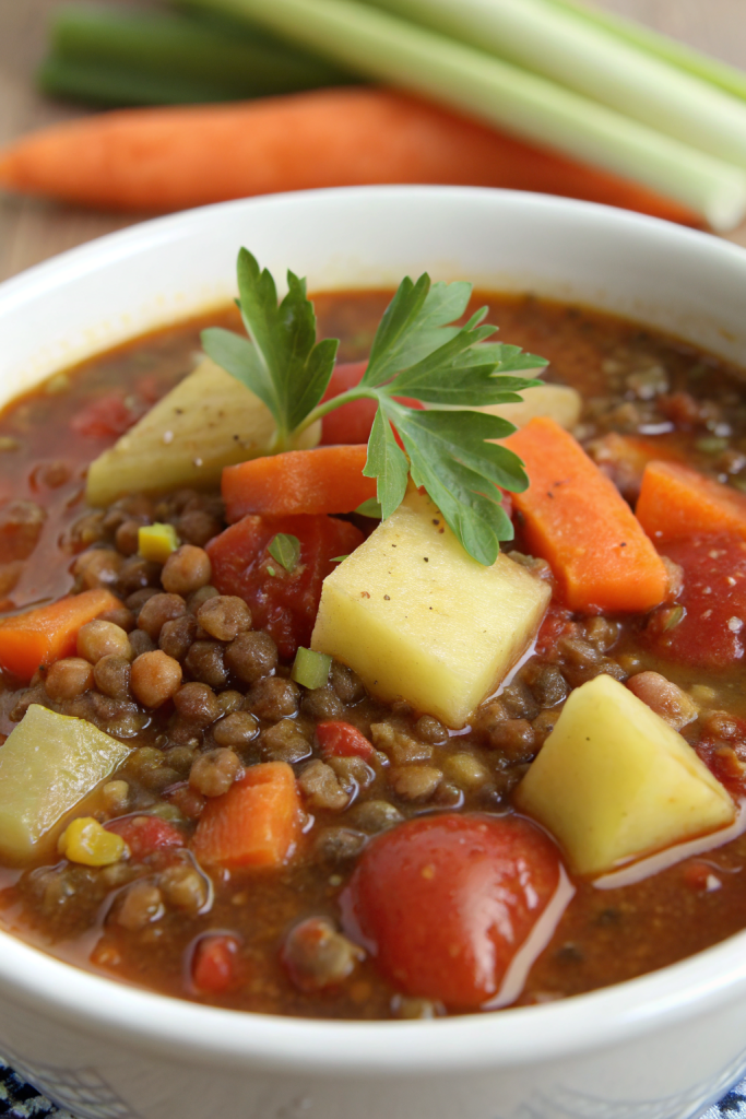 Mediterranean Lentil Soup Recipe