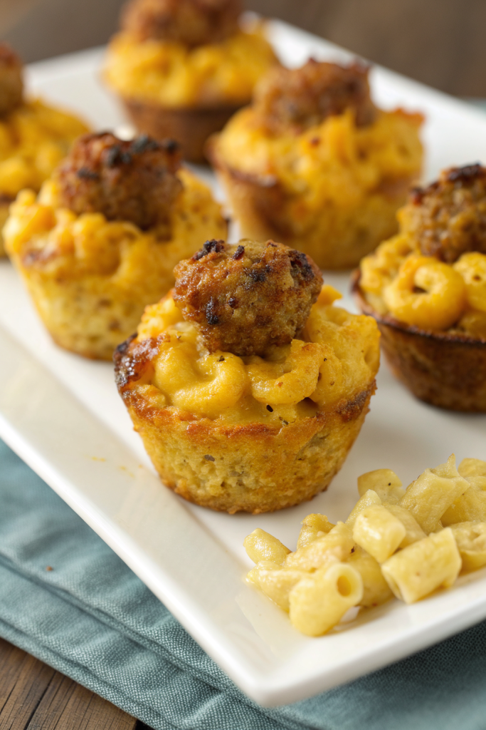 Mini Macaroni and Cheese Bites Recipe