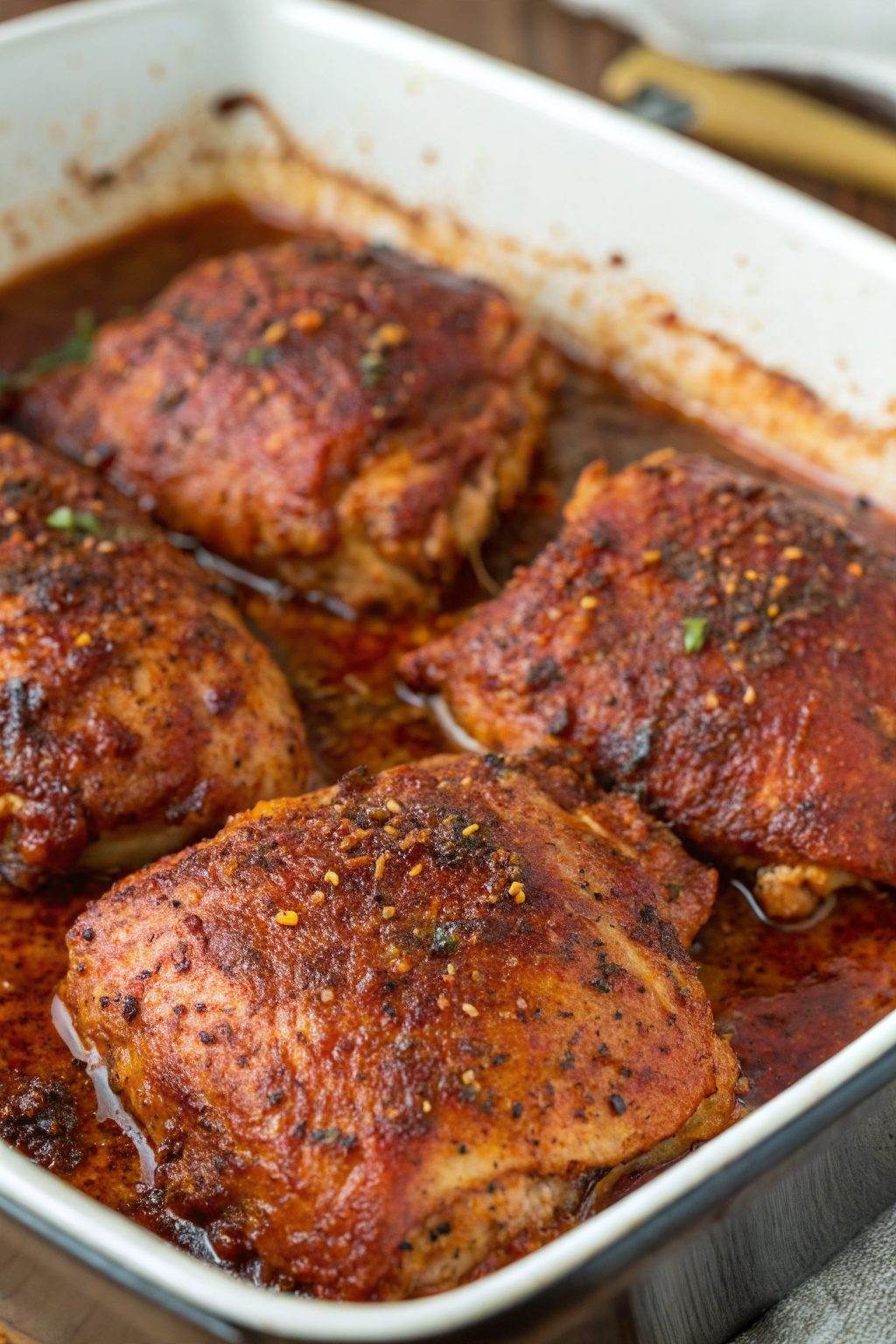 Oven Baked Boneless Skinless Chicken Thighs Recipe