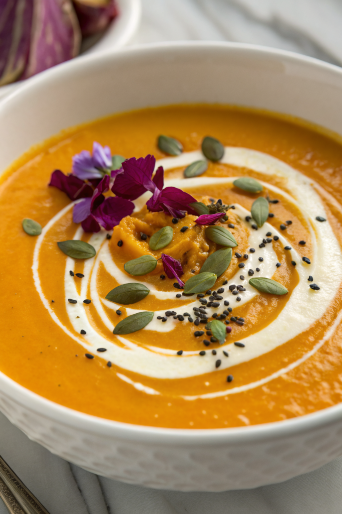 Pumpkin Turmeric Ginger Soup Recipe