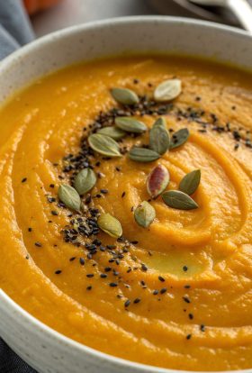 Roasted Butternut Squash Soup Recipe