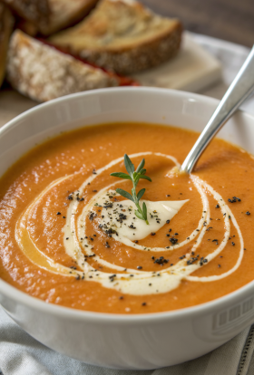 Savory Pumpkin Soup Recipe
