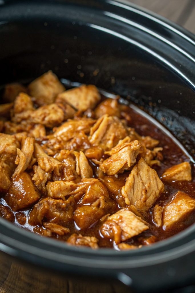 Slow Cooker Honey Garlic Chicken Recipe