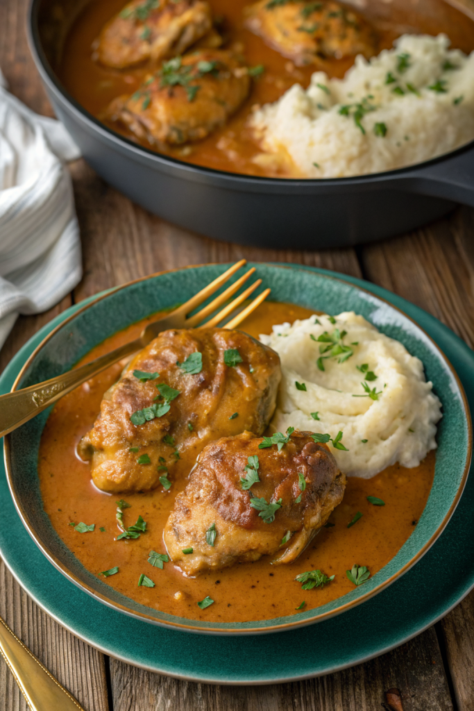 Southern Smothered Chicken Recipe