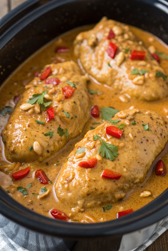 Thai Peanut Chicken Recipe