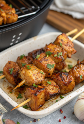 Air Fryer Chicken Skewers Recipe