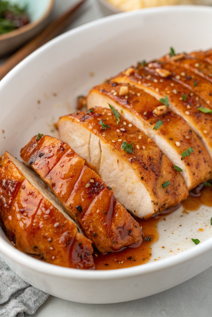 Air Fryer Maple Glazed Chicken Breast Recipe
