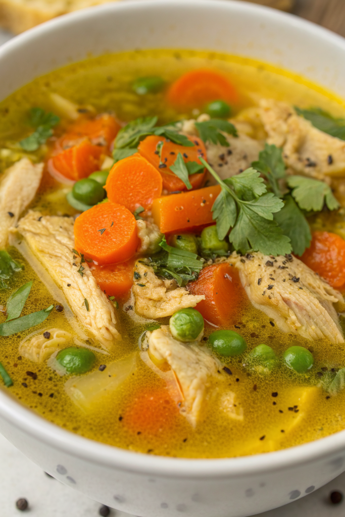 Anti Inflammatory Turmeric Chicken Soup Recipe