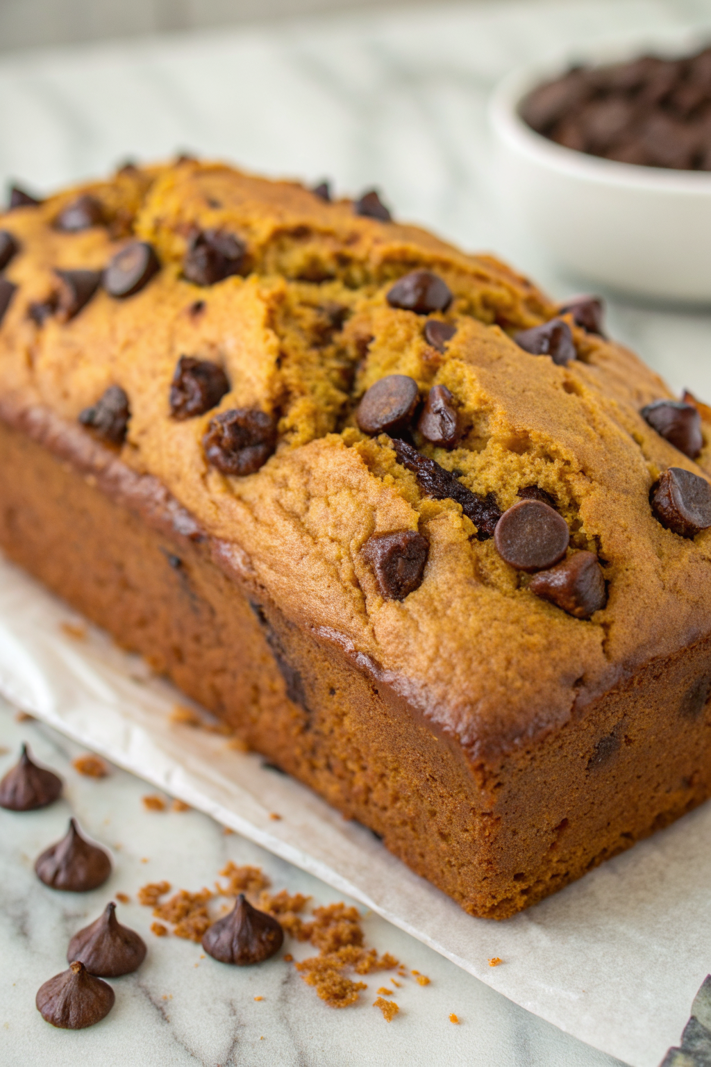 Banana Chocolate Chip Pumpkin Bread Recipe
