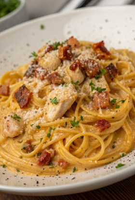 Chicken Carbonara Recipe