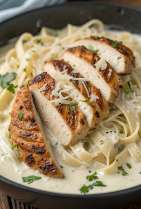 Chicken Fettuccine Alfredo Recipe