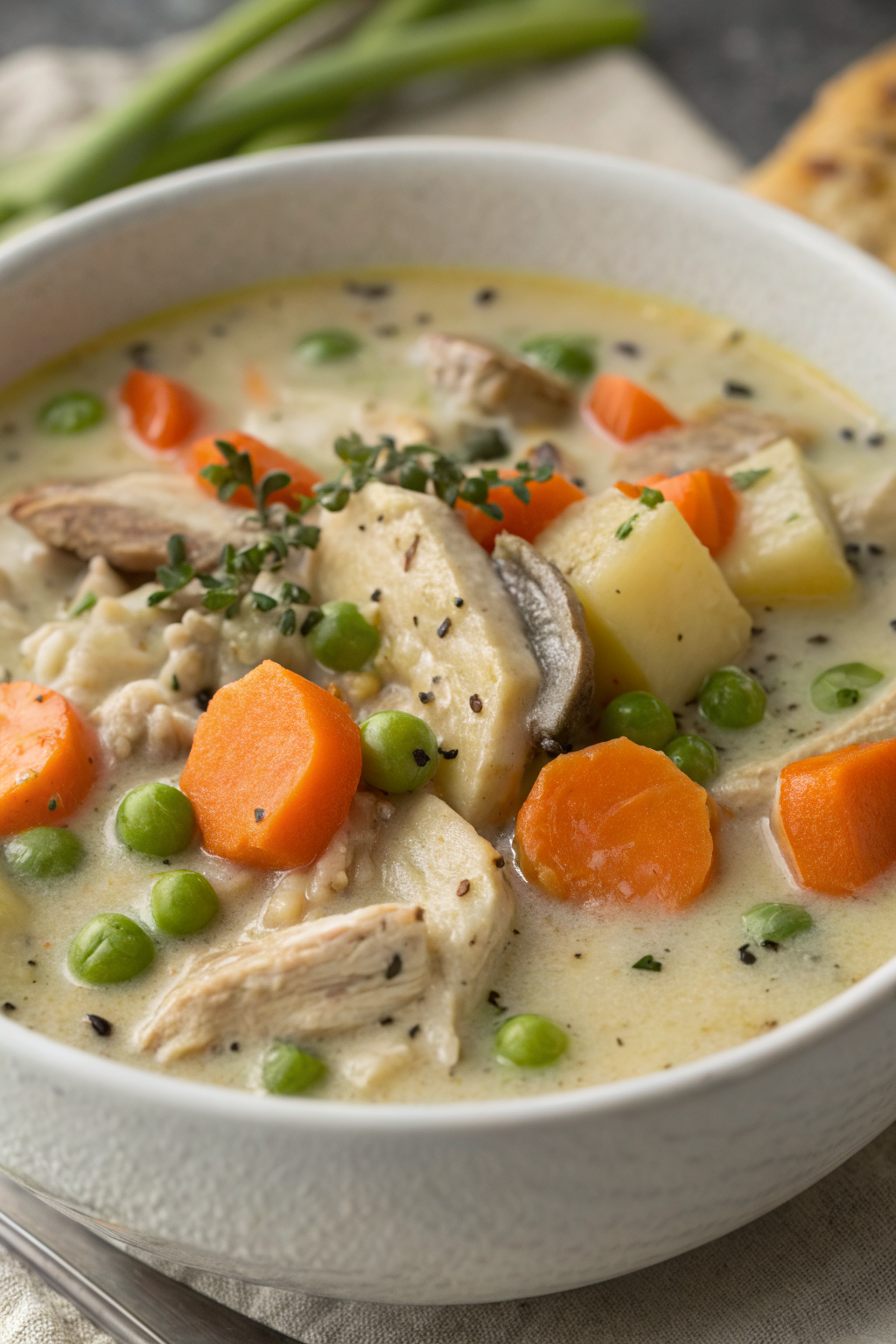 Chicken Pot Pie Soup Recipe