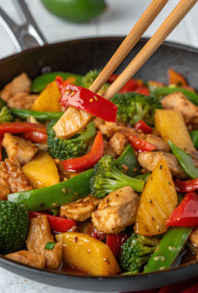 Chicken & Vegetable Stir Fry Recipe