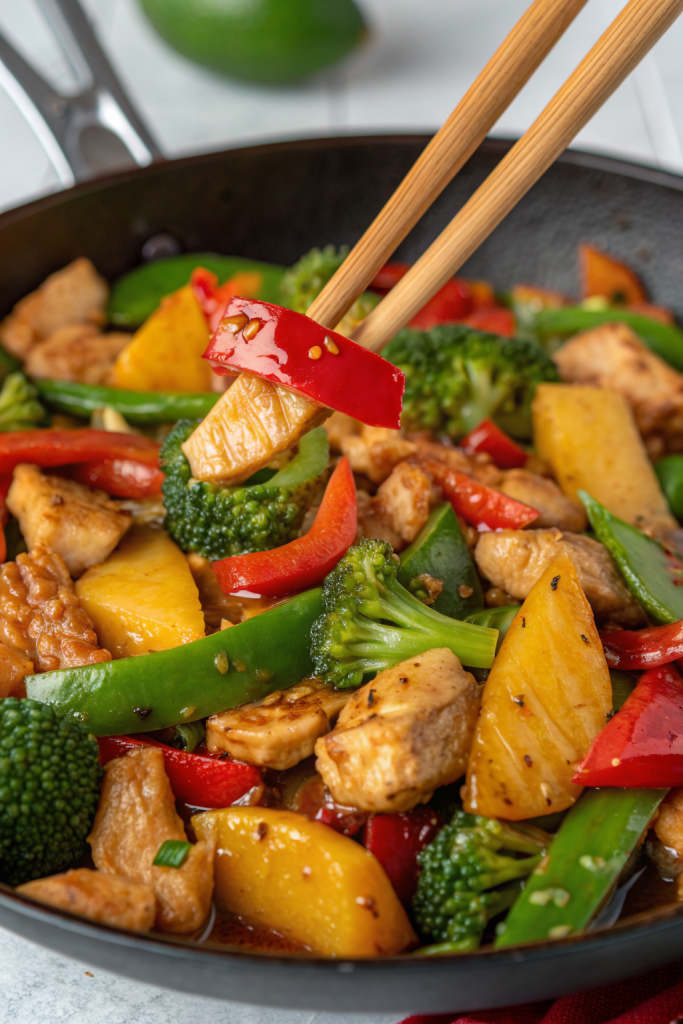 Chicken & Vegetable Stir Fry Recipe