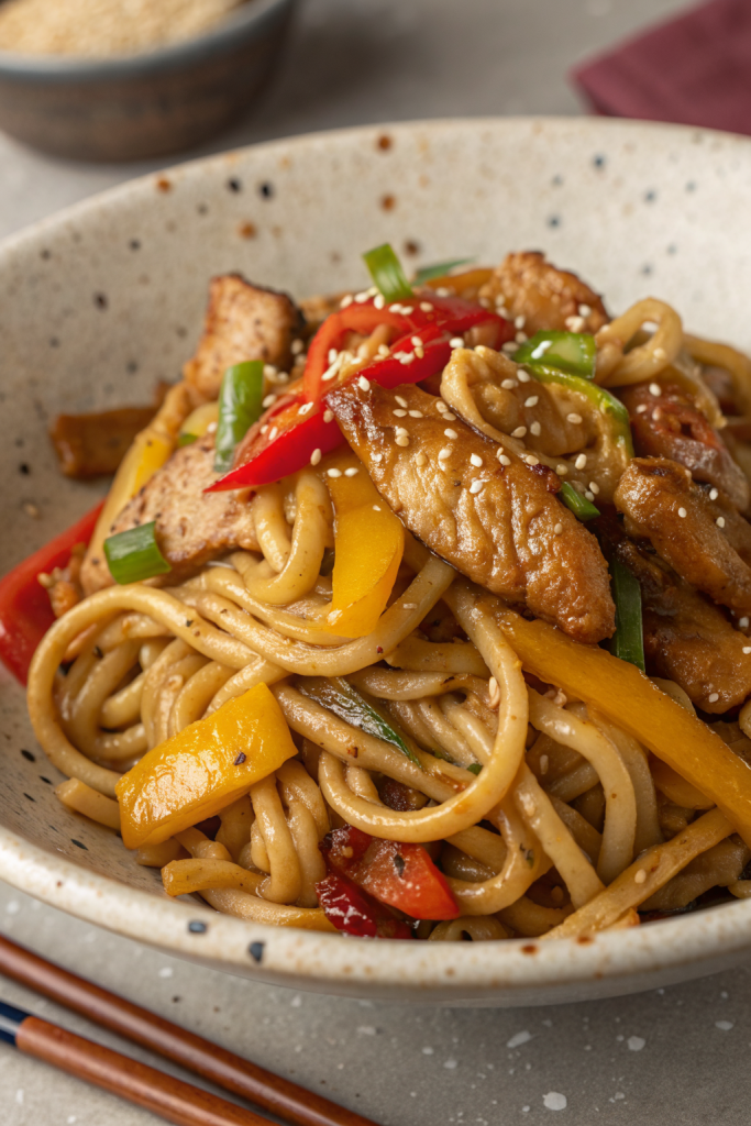 Chicken Yaki Udon Recipe