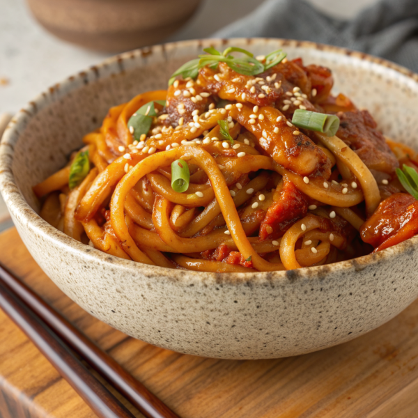 Chilli Garlic Udon Recipe