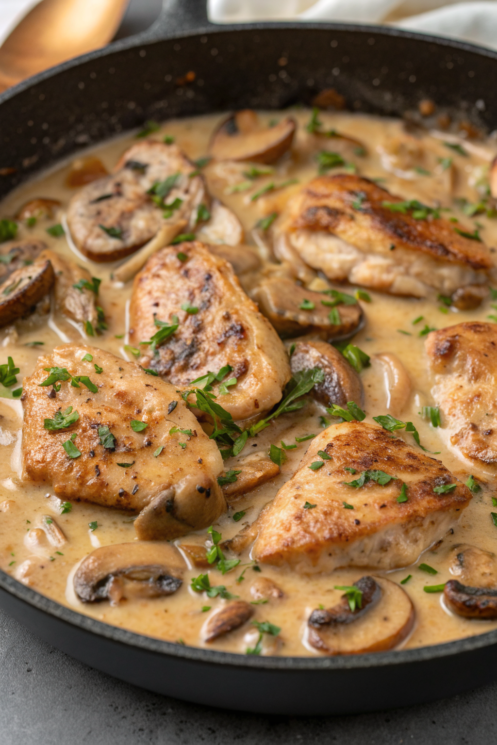 Creamy Chicken Stroganoff Recipe