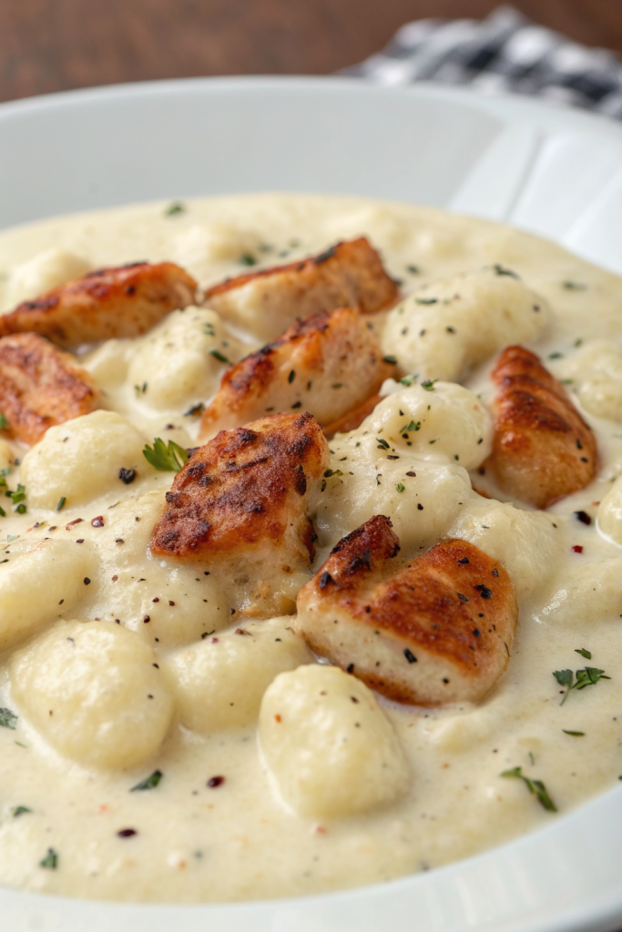 Creamy Crac Chicken Gnocchi Recipe