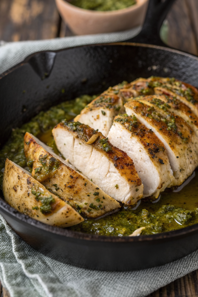 Creamy Pesto Chicken Recipe