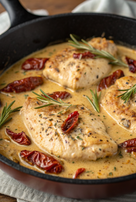 Creamy Sun-Dried Tomato Chicken Recipe