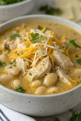 Creamy White Chicken Chili Recipe