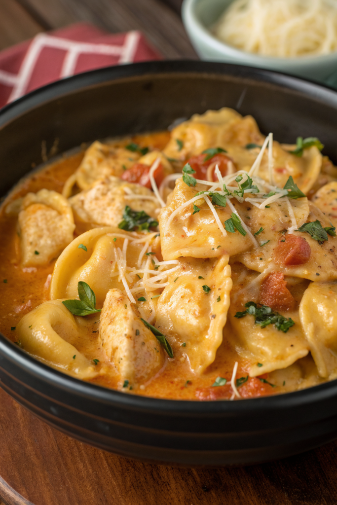 CrockPot Chicken Tortellini Recipe
