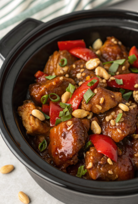 Crockpot Kung Pao Chicken Recipe