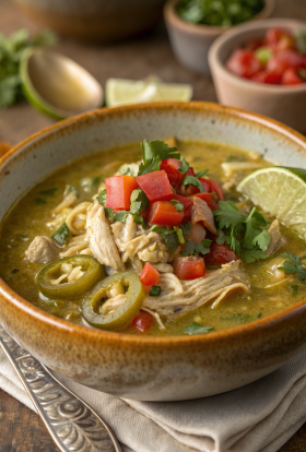 Easy Green Chile Chicken Stew Recipe