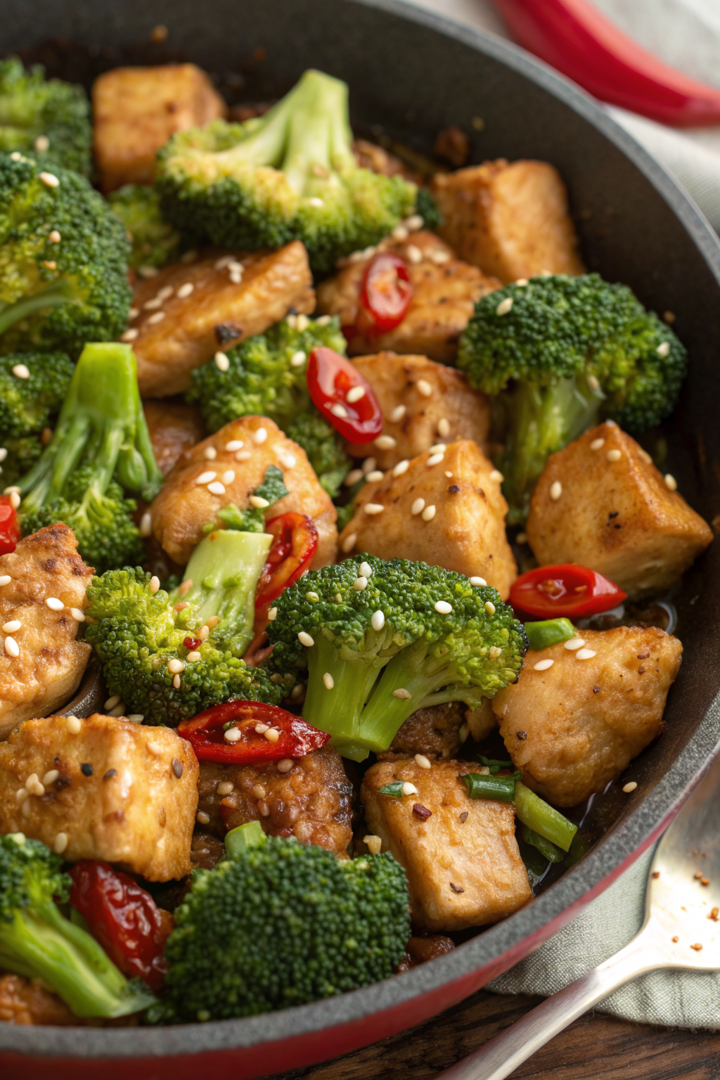 Garlic Butter Chicken & Broccoli Recipe