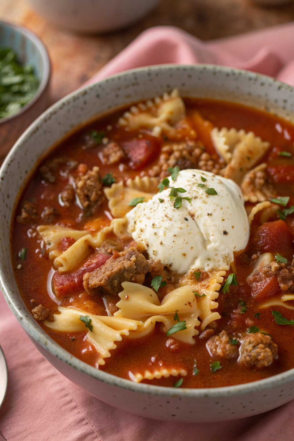Gluten Free Lasagna Soup Recipe