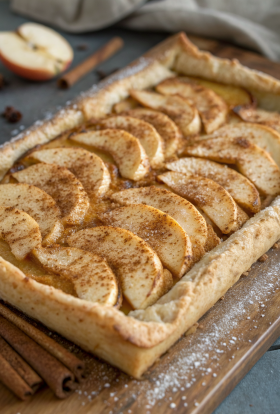 Home-baked Apple Slab Pie Recipe