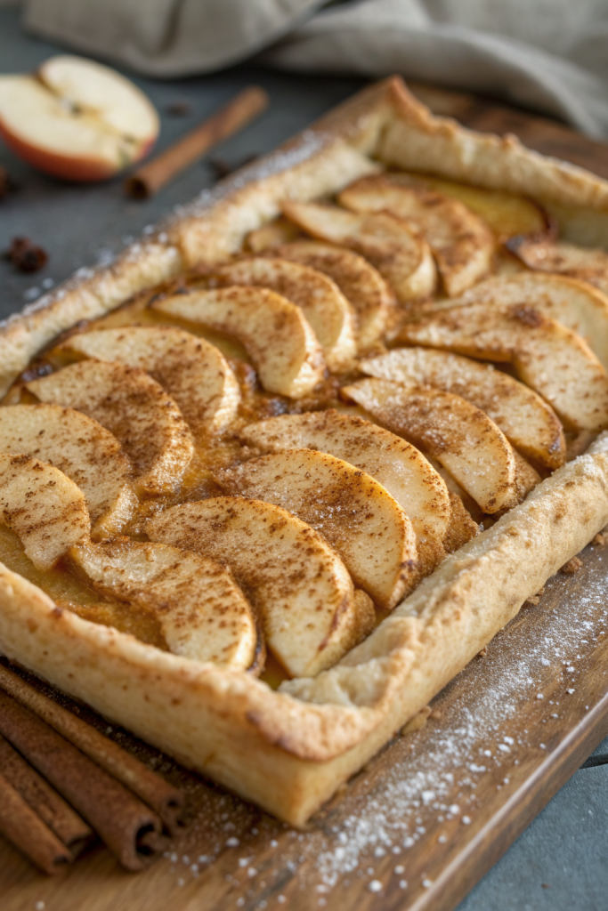 Home-baked Apple Slab Pie Recipe