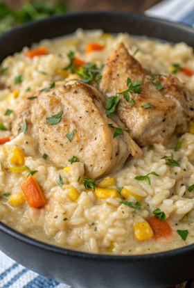 Instant Pot Creamy Chicken and Rice