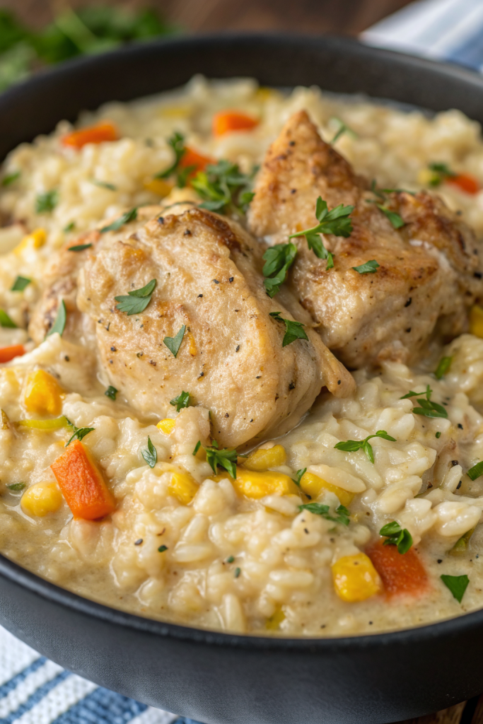 Instant Pot Creamy Chicken and Rice
