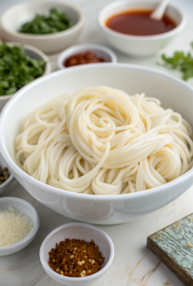 Peanut Noodles Recipe