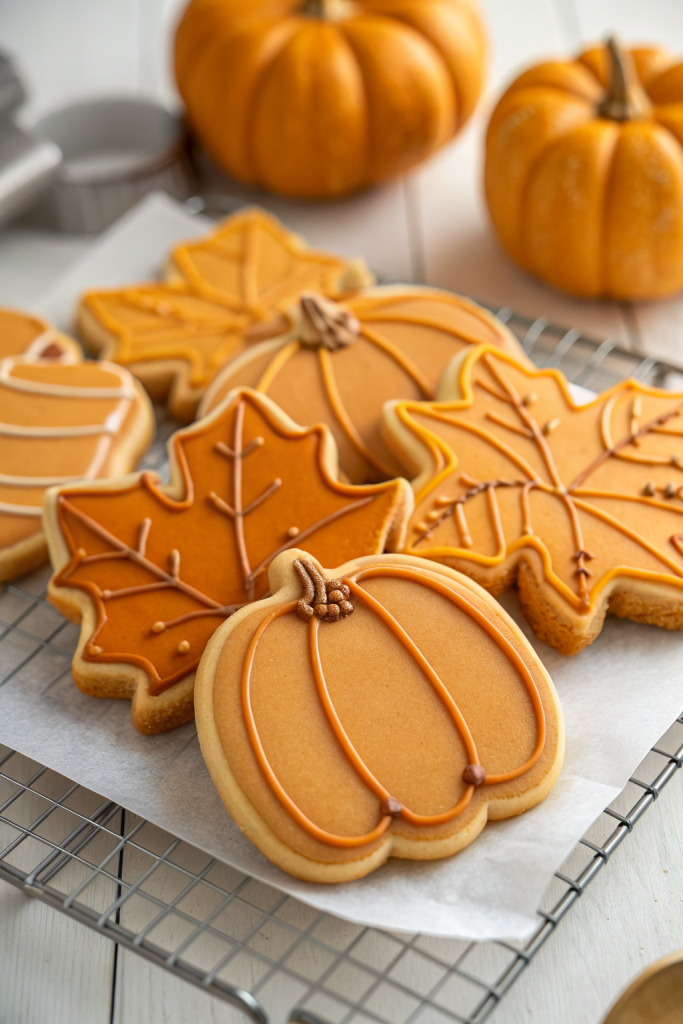 Pecan Pumpkin Spice Cut Out Cookie Recipe